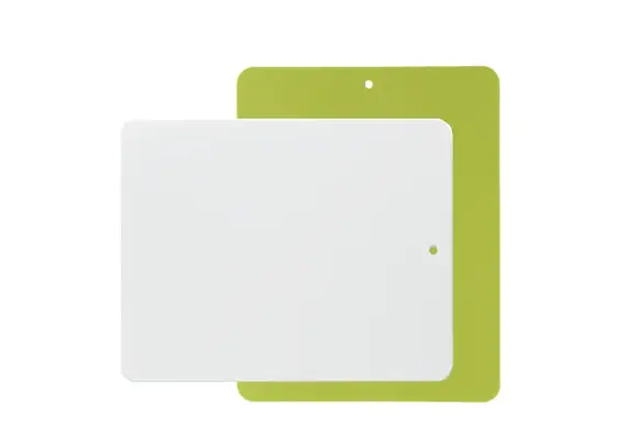 Cutting Board Bendy Flex Jr S/2 - White/Green