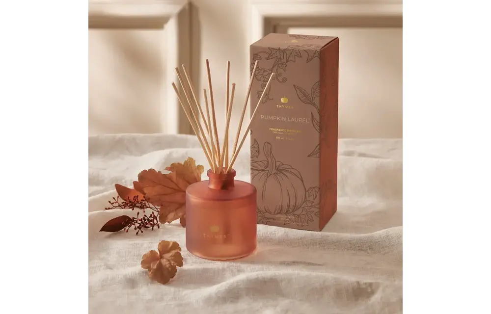 Pumpkin Laurel Reed Diffuser, Petite