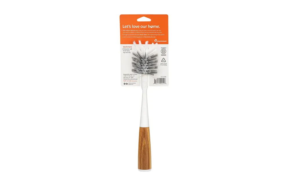 Bottle Brush Clean Reach - White