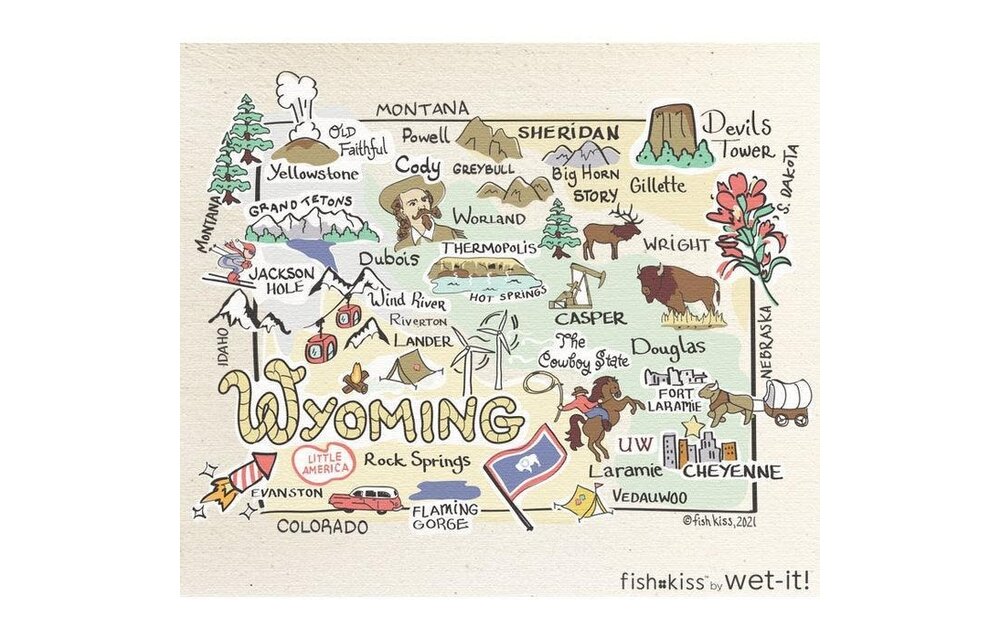 Swedish Dish Cloth Wyoming