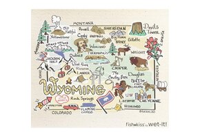 Swedish Dish Cloth Wyoming