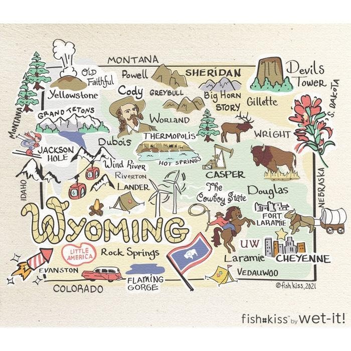 Swedish Dish Cloth Wyoming