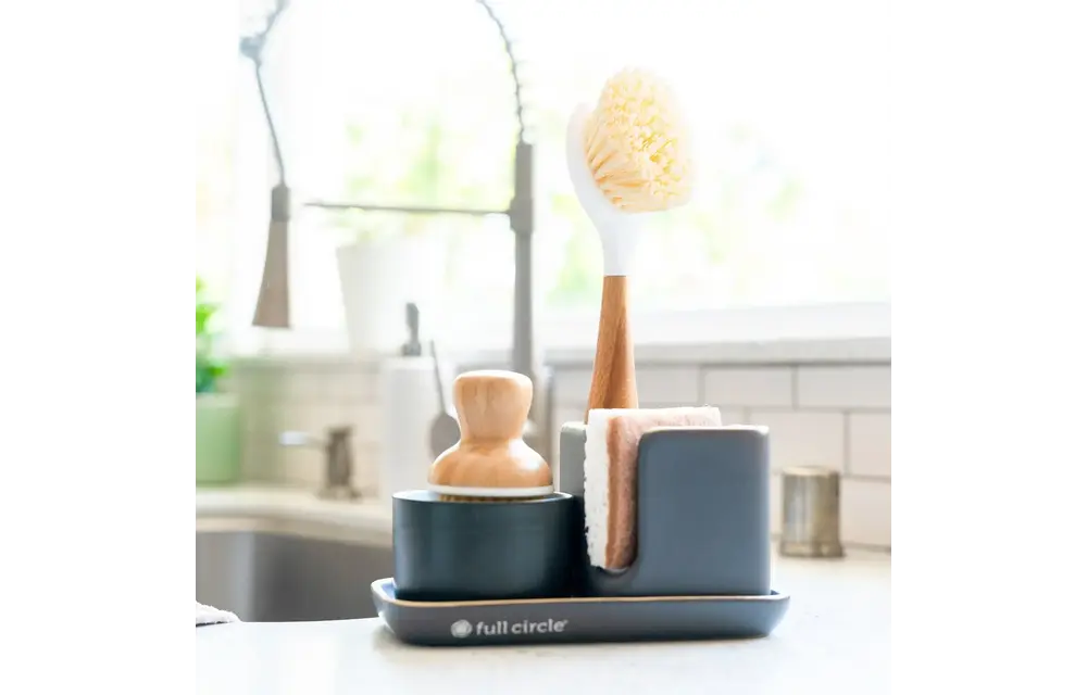 Ceramic Sink Caddy Grey