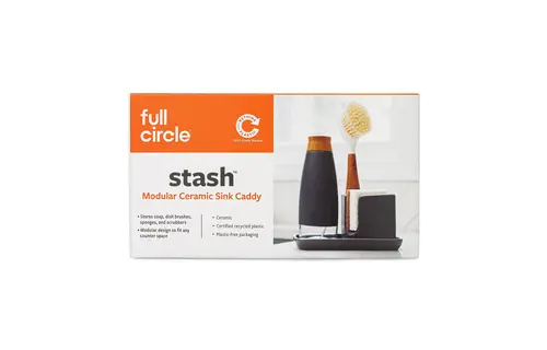 Ceramic Sink Caddy Grey