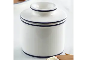 Butter Bell Le Bistro Blue Trim