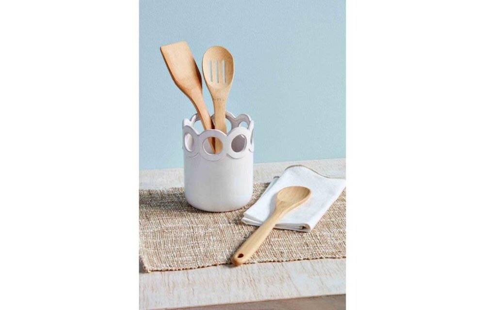 Scalloped Utensil Holder
