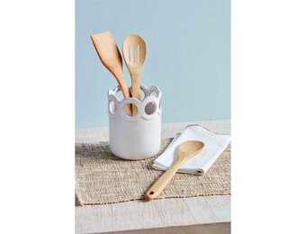 Scalloped Utensil Holder