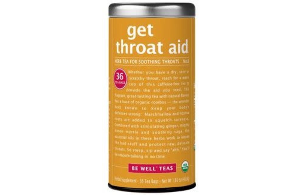 Be Well Tea Get Throat Aid