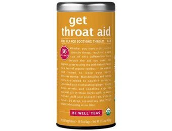 Be Well Tea Get Throat Aid
