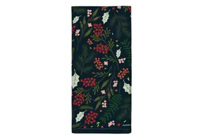 Winter Berries Tea Towel