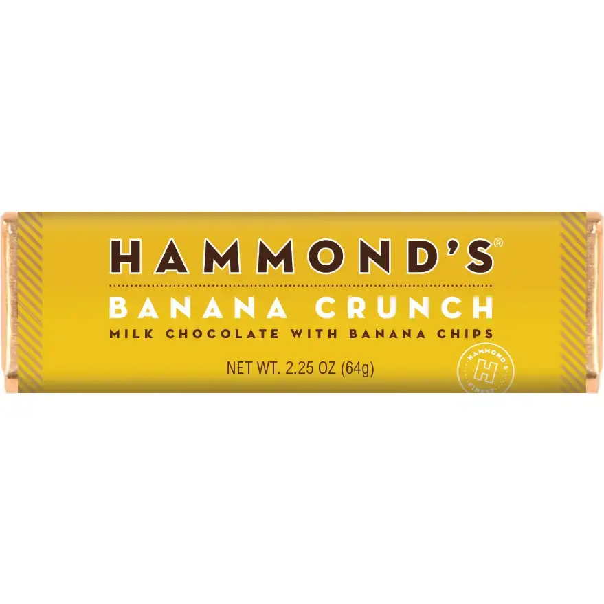 Banana Crunch Milk Chocolate Bar
