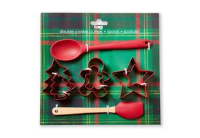 Cookie Cutter Spatula Spoon S/8