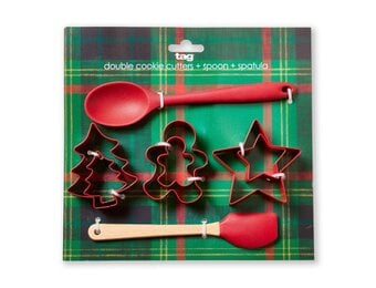 Cookie Cutter Spatula Spoon S/8