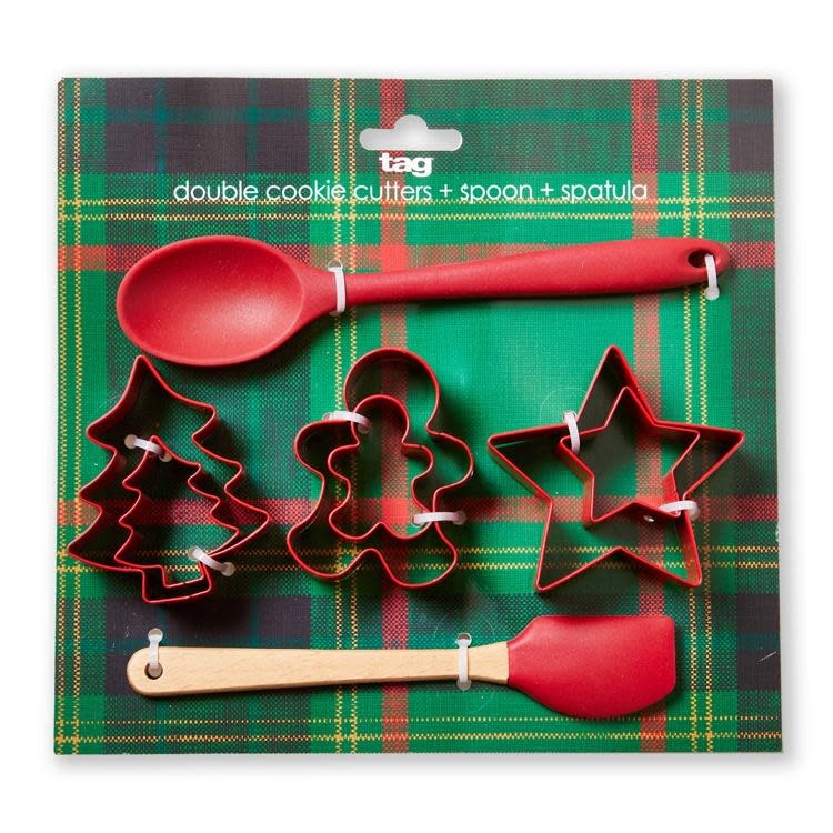 Cookie Cutter Spatula Spoon S/8