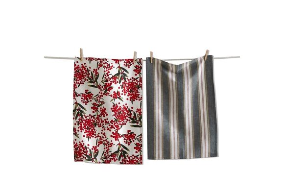 Sprig Dishtowel S/2
