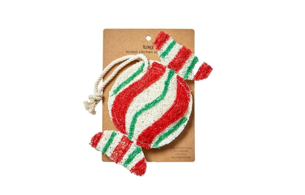 Peppermint Loofah Scrubber