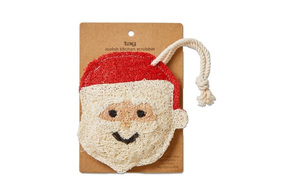 Christmas Santa Loofah Scrubber