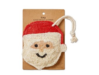 Christmas Santa Loofah Scrubber
