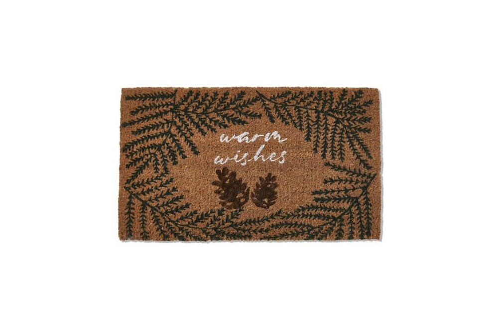 Warm Wishes Coir Mat
