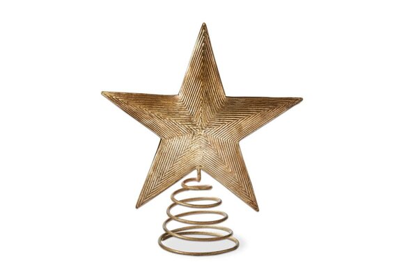 Gold Star Tree Topper