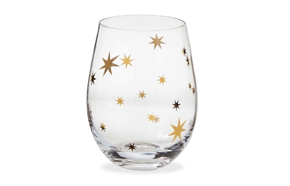 Starlight Stemless Wine Glass