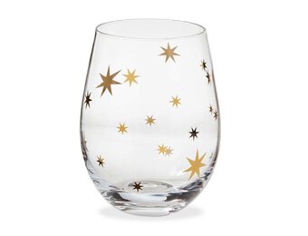 Starlight Stemless Wine Glass