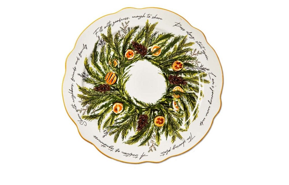 Citrus Grove Giving Plate