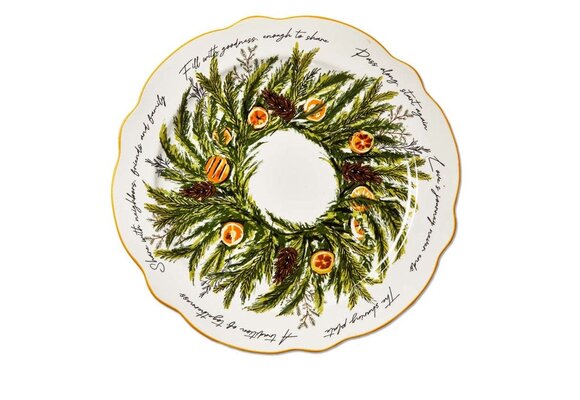 Citrus Grove Giving Plate