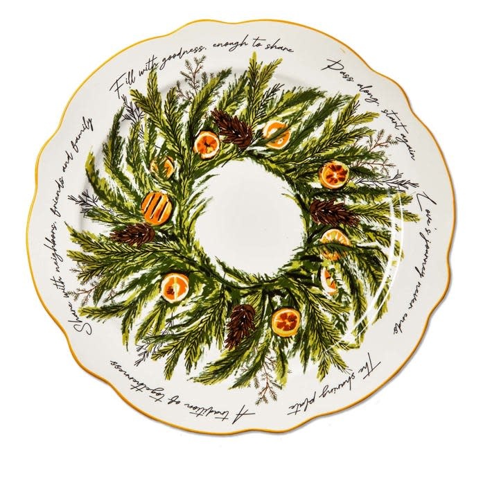 Citrus Grove Giving Plate