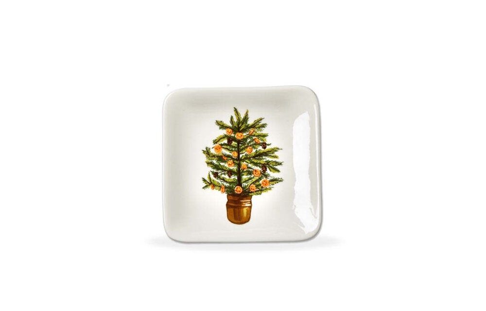 Citrus Grove Tree Trinket Dish