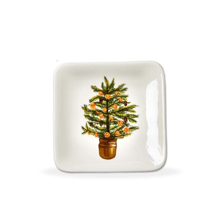 Citrus Grove Tree Trinket Dish