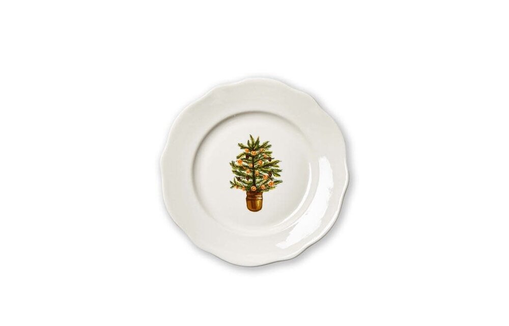 Citrus Grove Tree Appetizer Plate