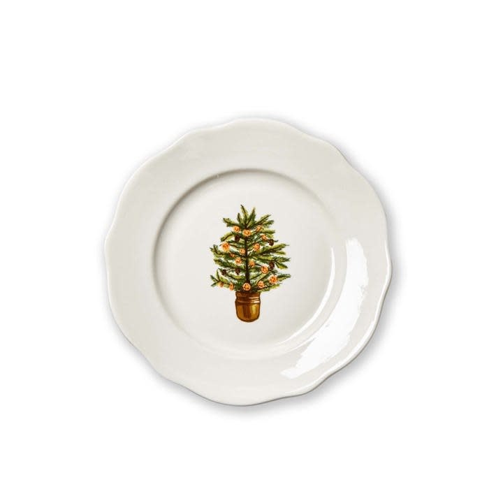 Citrus Grove Tree Appetizer Plate