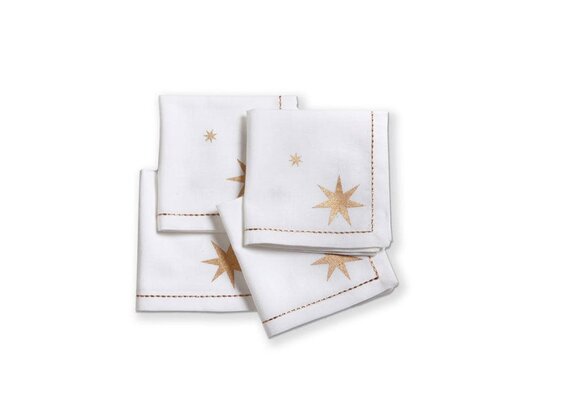 Starlight Cocktail Napkin S/4