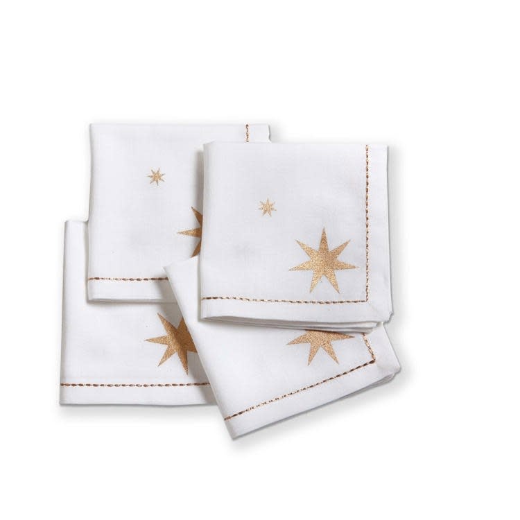Starlight Cocktail Napkinn S/4