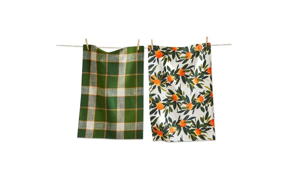Citrus Grove Dishtowel Set S/2