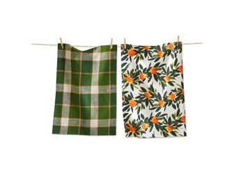 Citrus Grove Dishtowel Set S/2