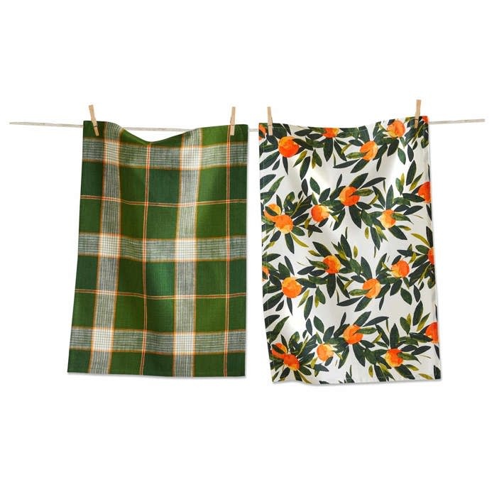 Citrus Grove Dishtowel Set S/2