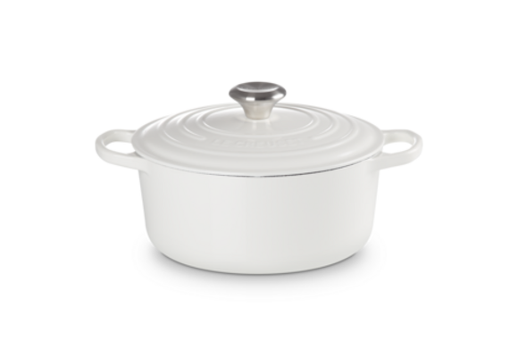 Signature Round Dutch Oven 4.5QT White
