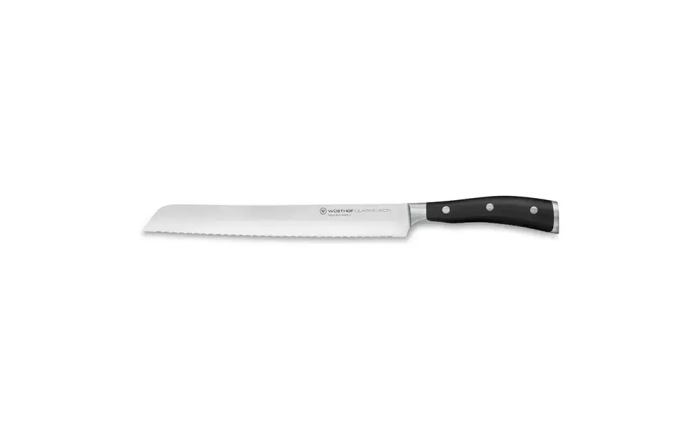 IKON Double Serrated Bread 9"