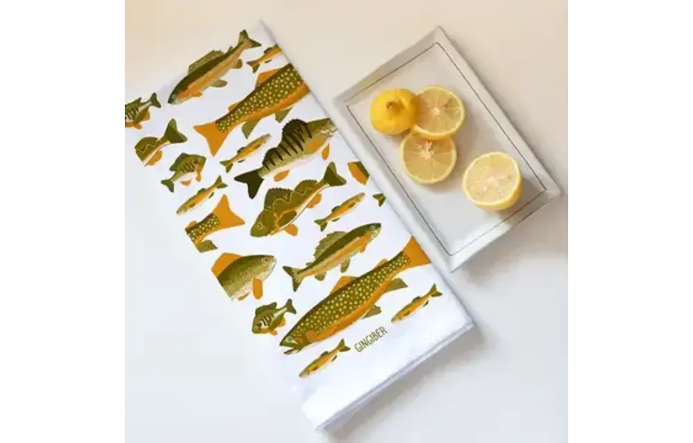 Fish Tea Towel