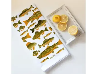 Fish Tea Towel