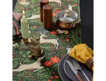 Christmas Forest Table Runner