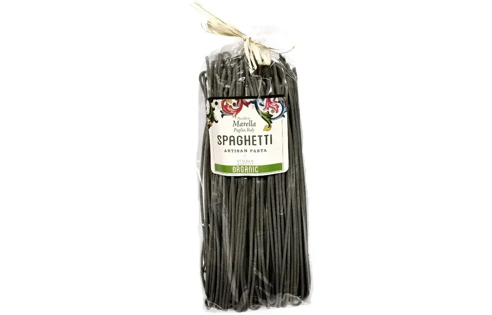Pasta Spaghetti "Nero di Seppia" with Squid Ink