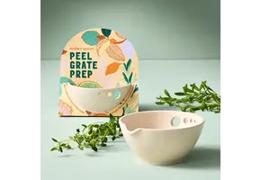 Peel, Grate + Prep Dish