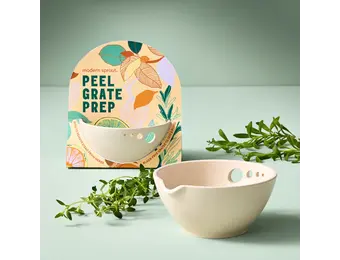 Peel, Grate + Prep Dish