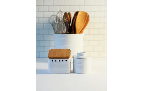 Stoneware Garlic Keeper