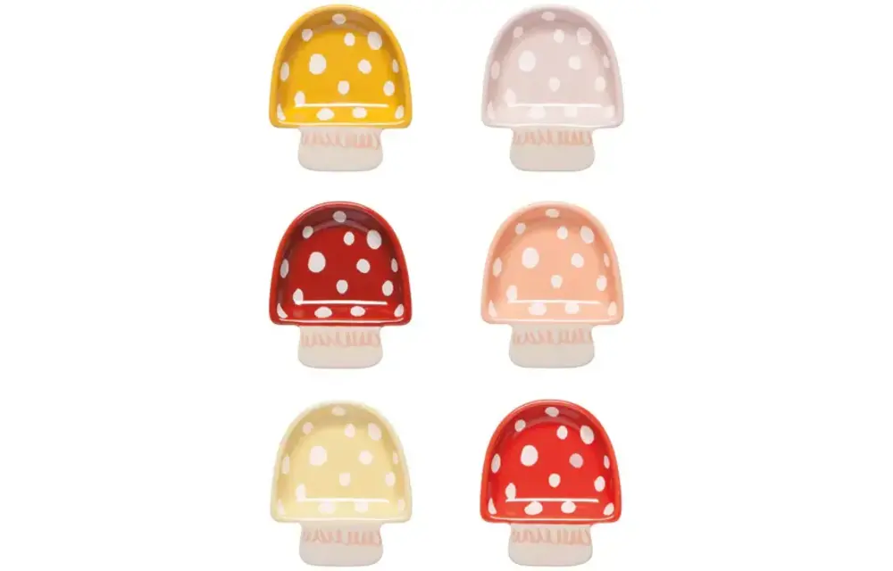Pinch Bowls Toadstool Set of 6