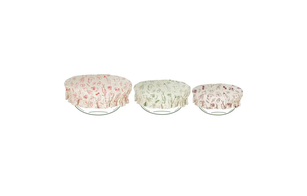 Round Food Covers Set of 3