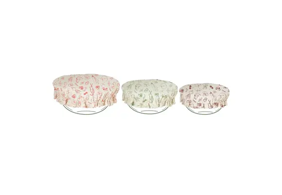 Round Food Covers Set of 3